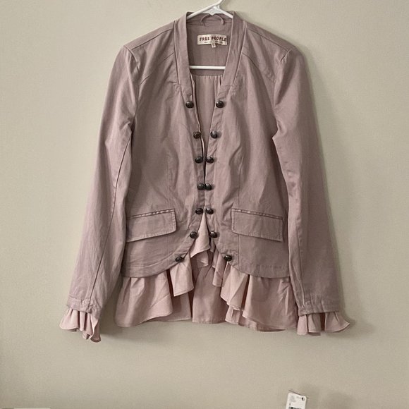 Free People Ruffles Romance Jacket NWT - Picture 4 of 8